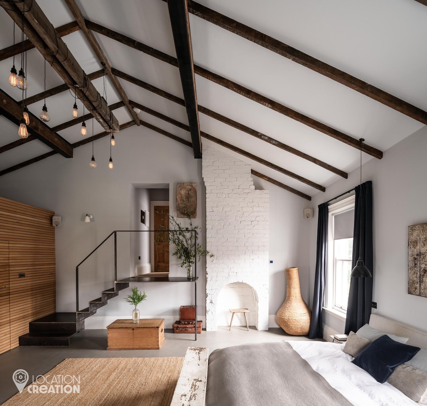 Location Creation The Coach House Birmingham Master Bedroom