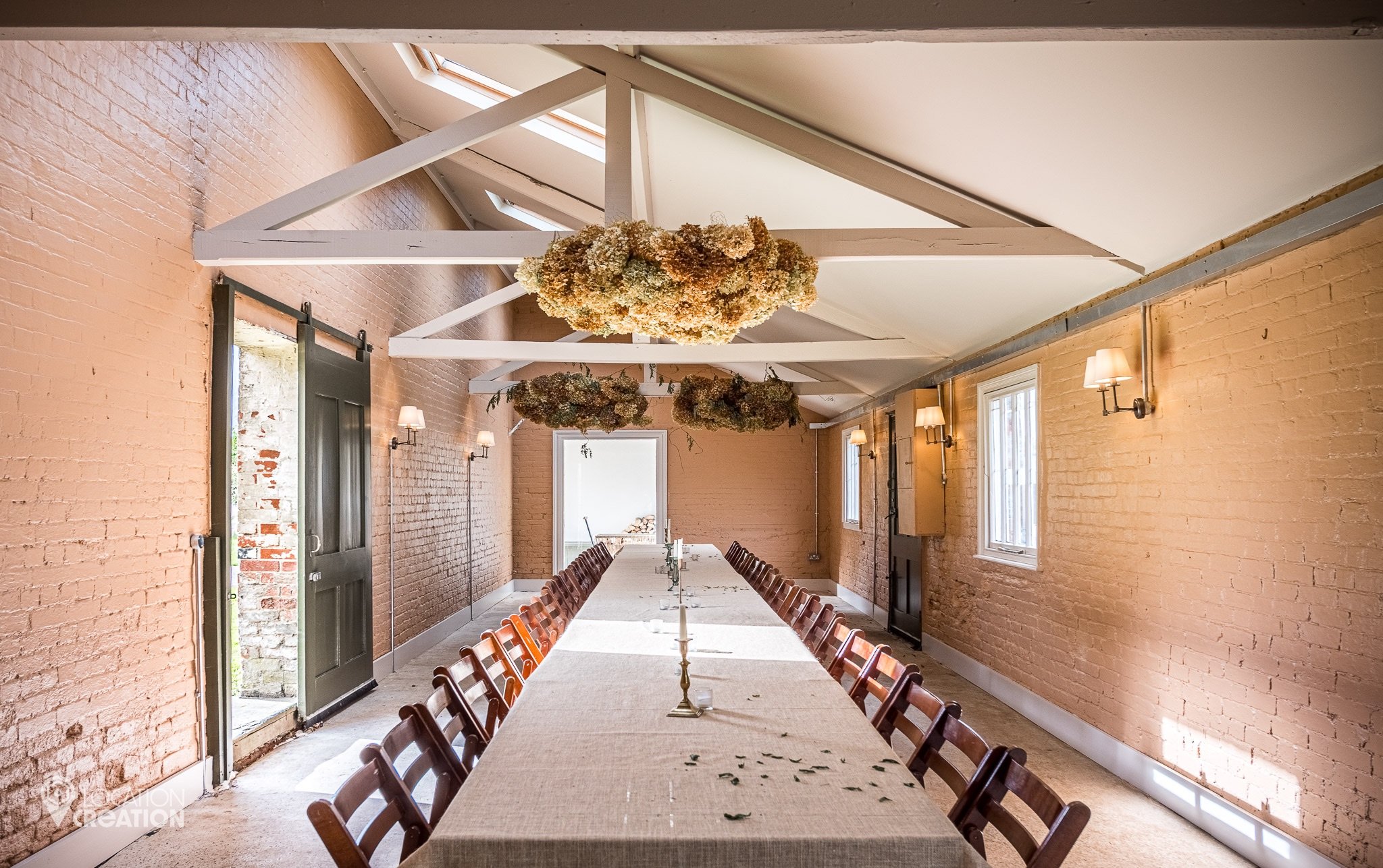 Location Creation The Walled GardenThe Long Room