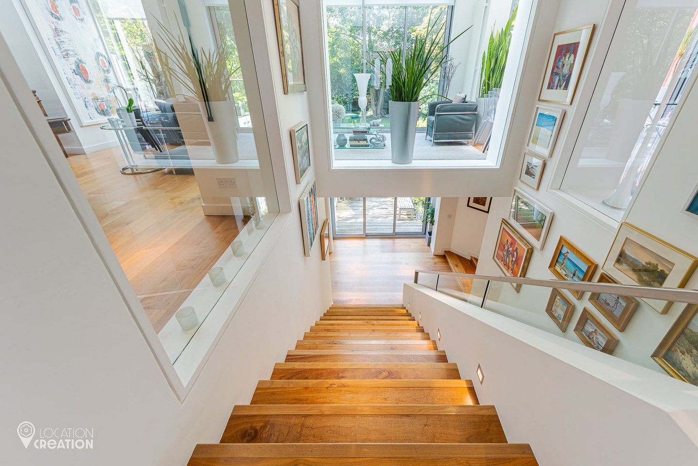 Location Creation Melrose House Staircase