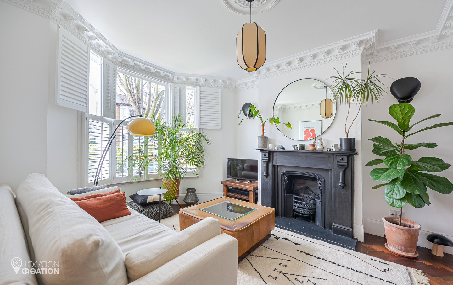 Location Creation Forest House Sitting Room