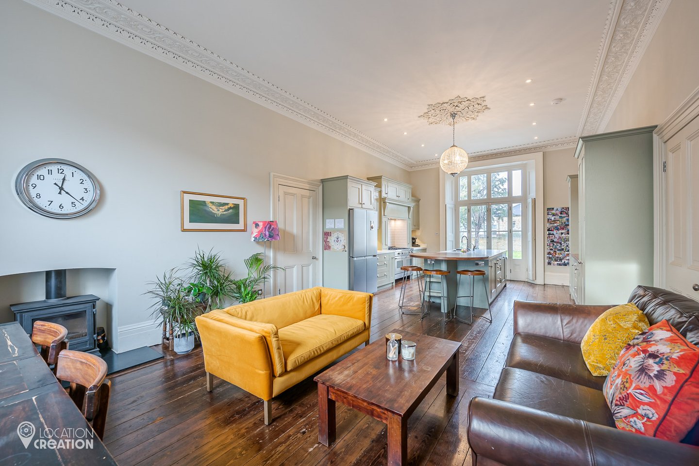 Location Creation West House Sitting Room