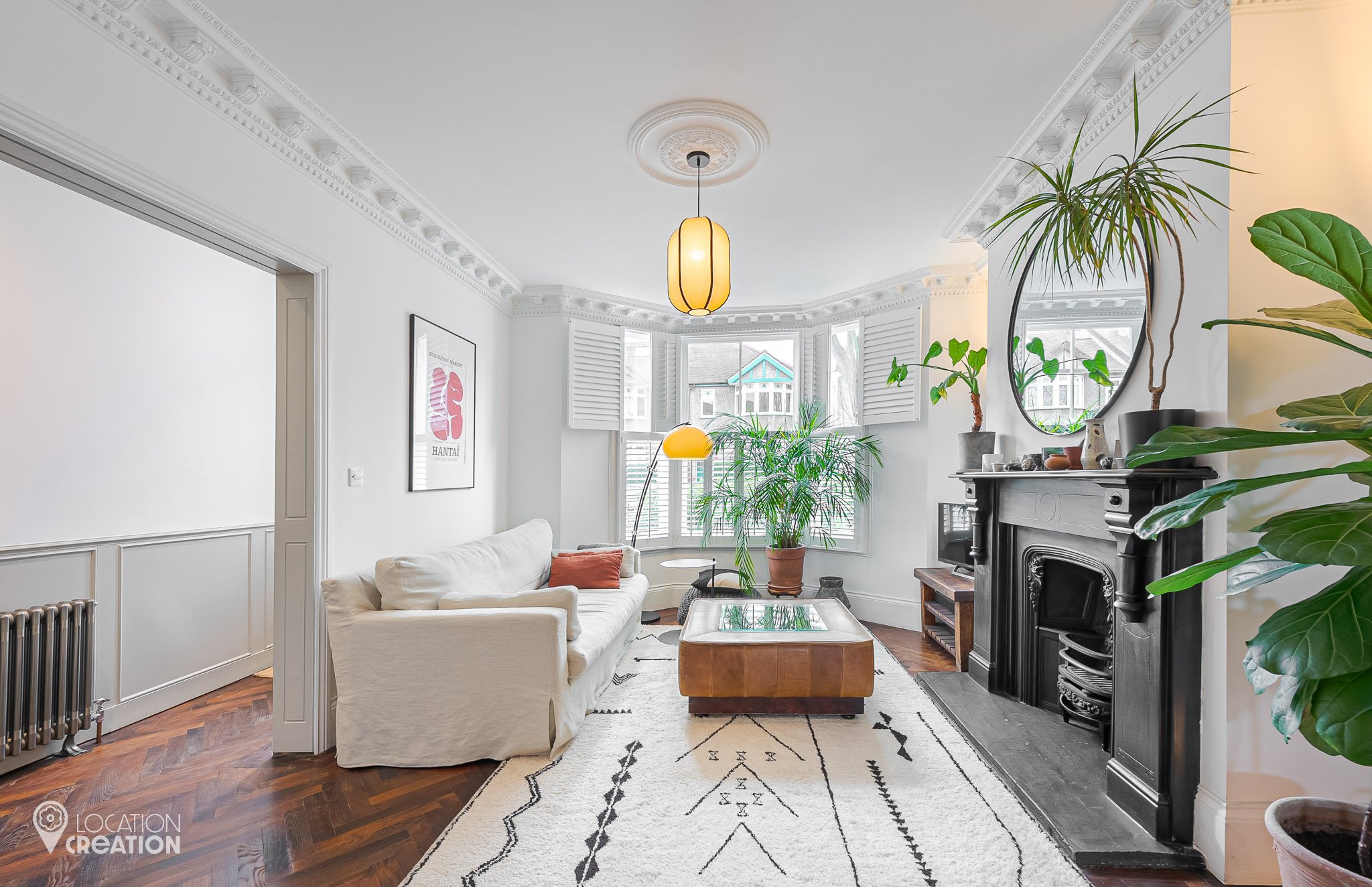 Location Creation Forest House Sitting Room