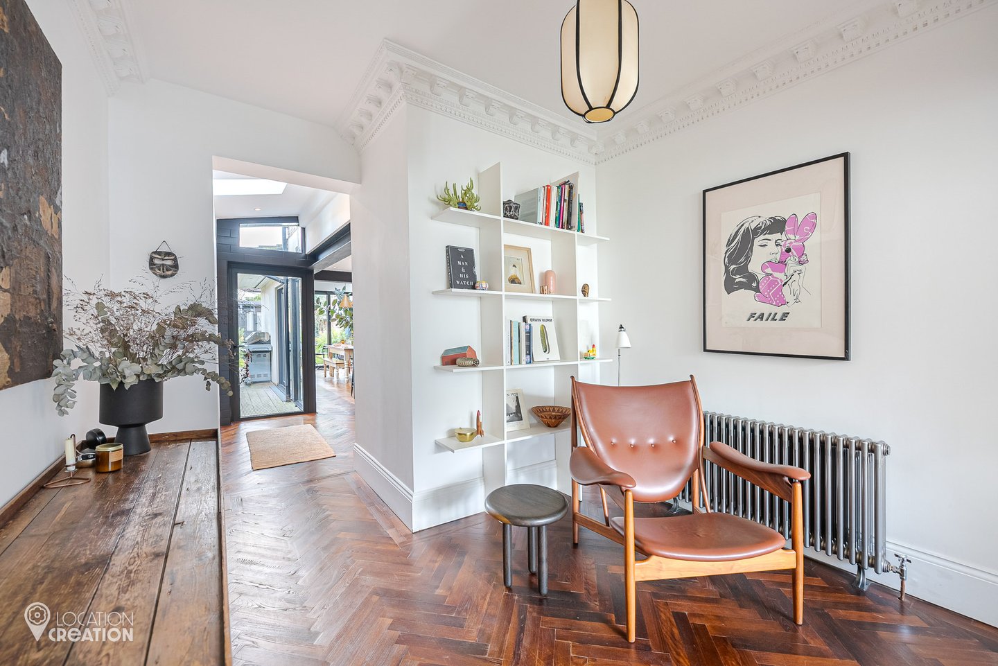 Location Creation Forest House Sitting Room