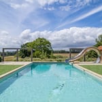 Location Creation Silver Slide Pool