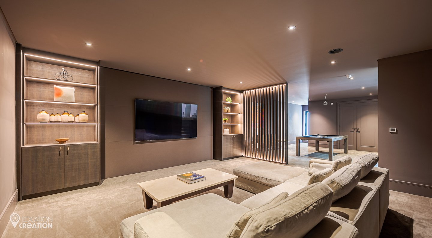 Location Creation Links Green Cinema Room