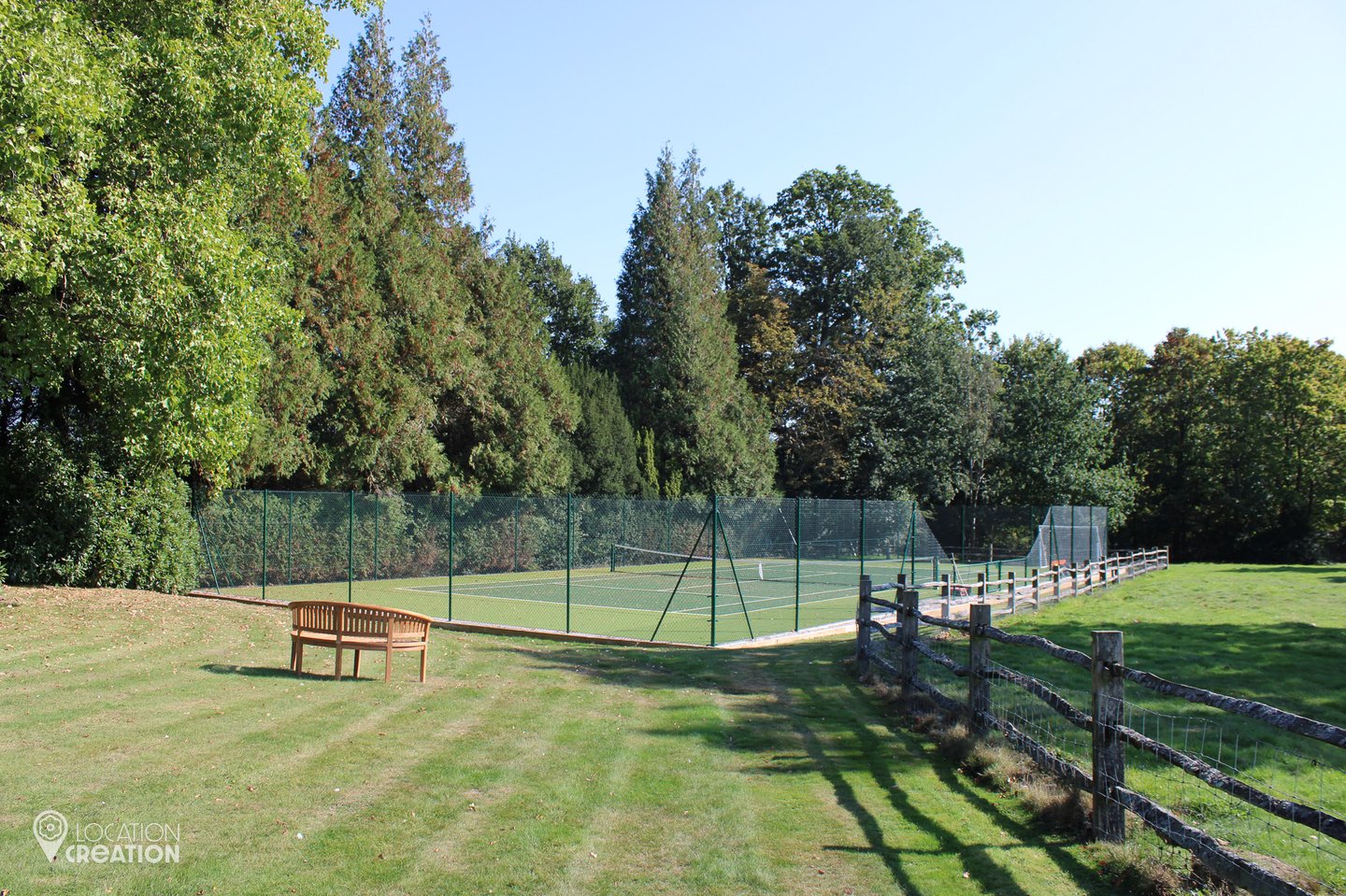 Location Creation Georgian Manor Kent Tennis Court
