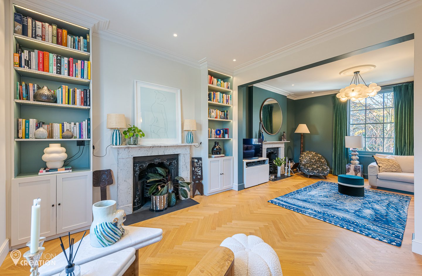 Location Creation Landsdown House Sitting Room