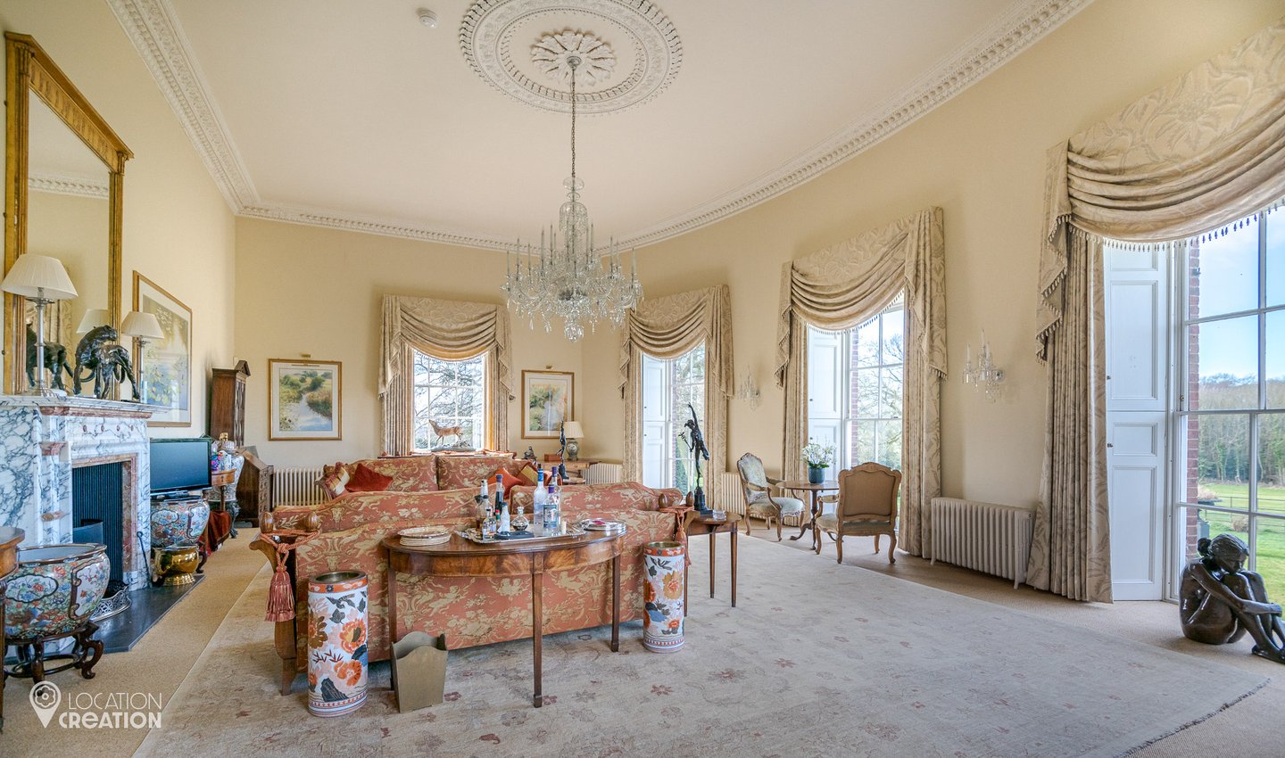 Location Creation Ravenstone Hall Drawing Room