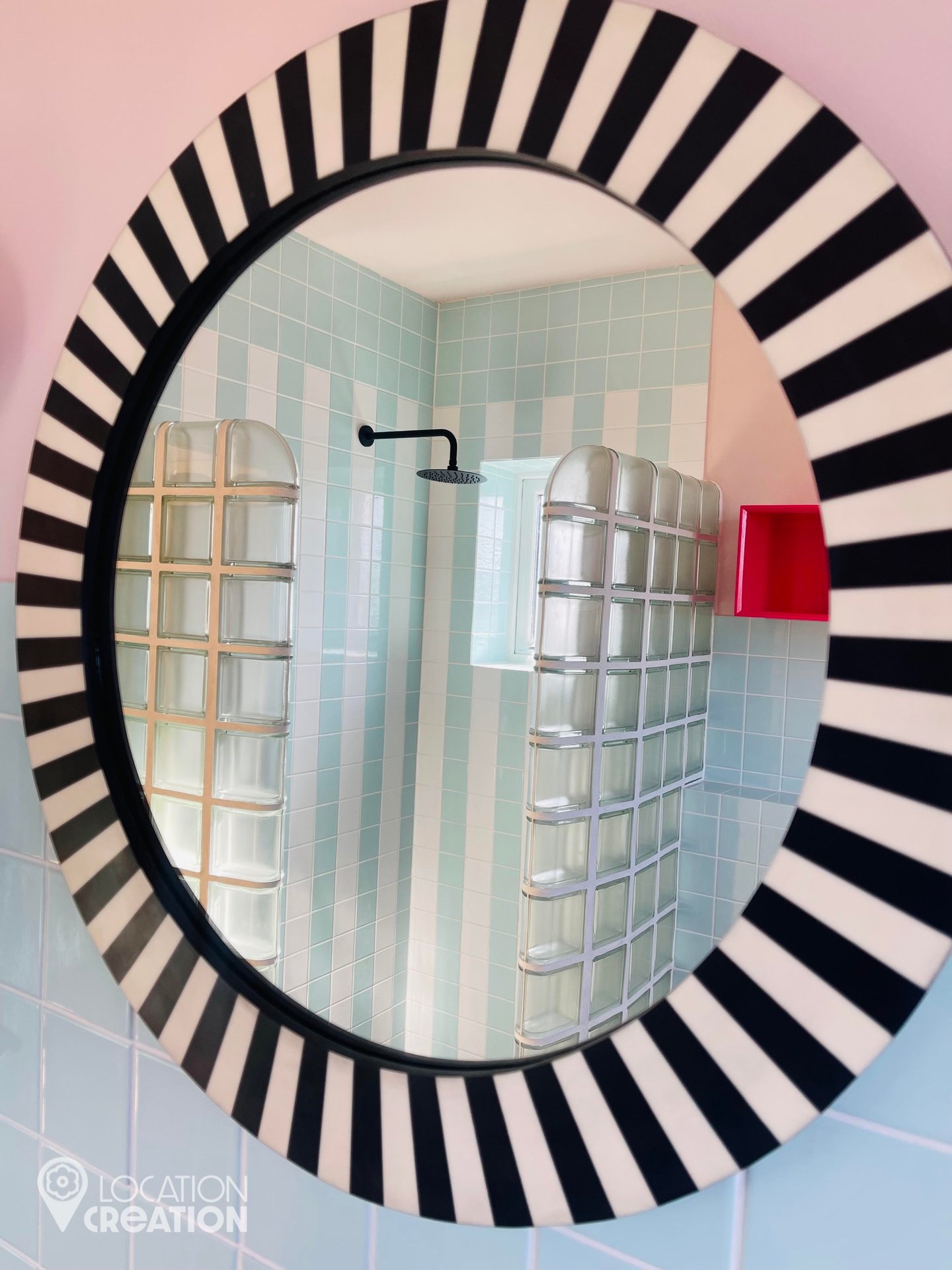 Purple HouseUpstairs Bathroom