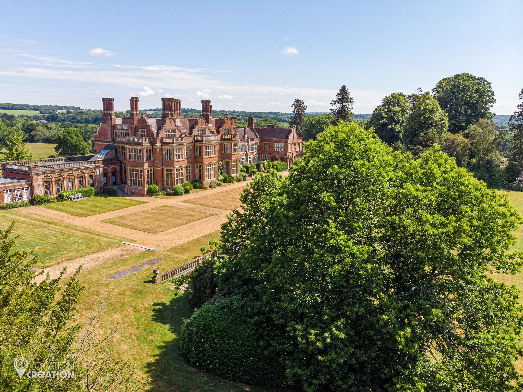 Location Creation St Edwards School Back Lawn