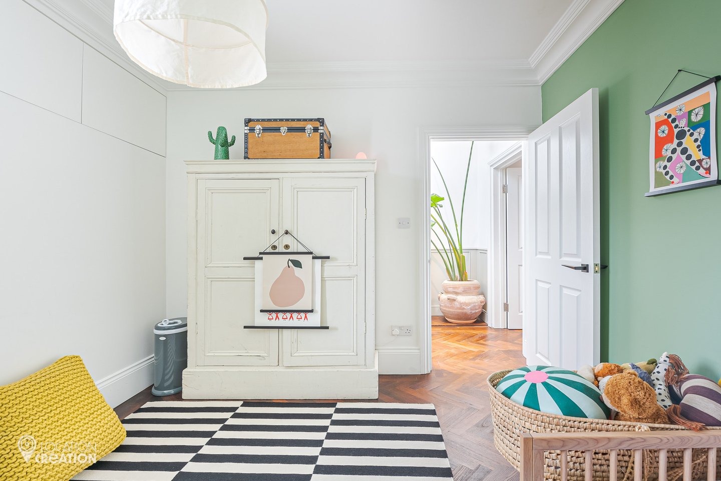 Location Creation Forest House Childs Bedroom