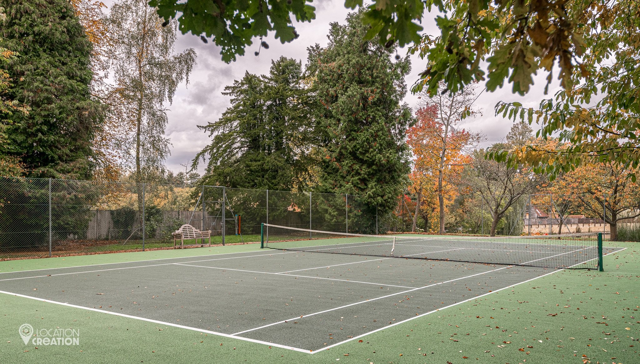 Location CreationLake HouseTennis Court