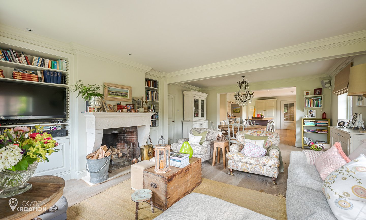 Location Creation Jacobean Manor Sitting Room
