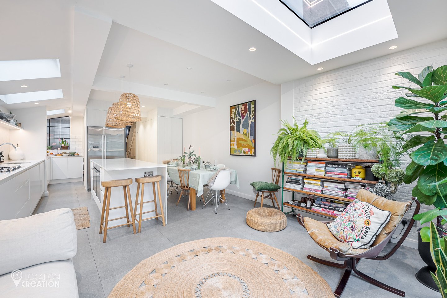 Location Creation Hugon House Openplan