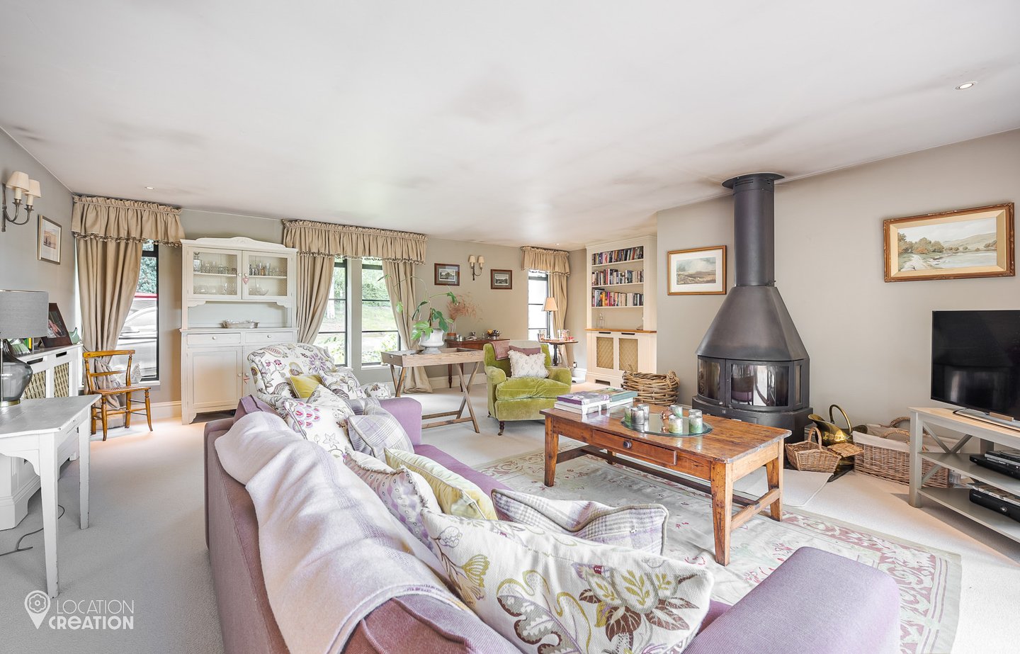 Location Creation The Chalet Drawing Room