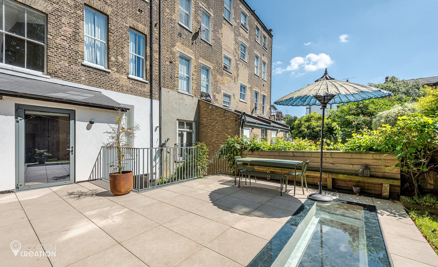 Location Creation Hackney House Garden