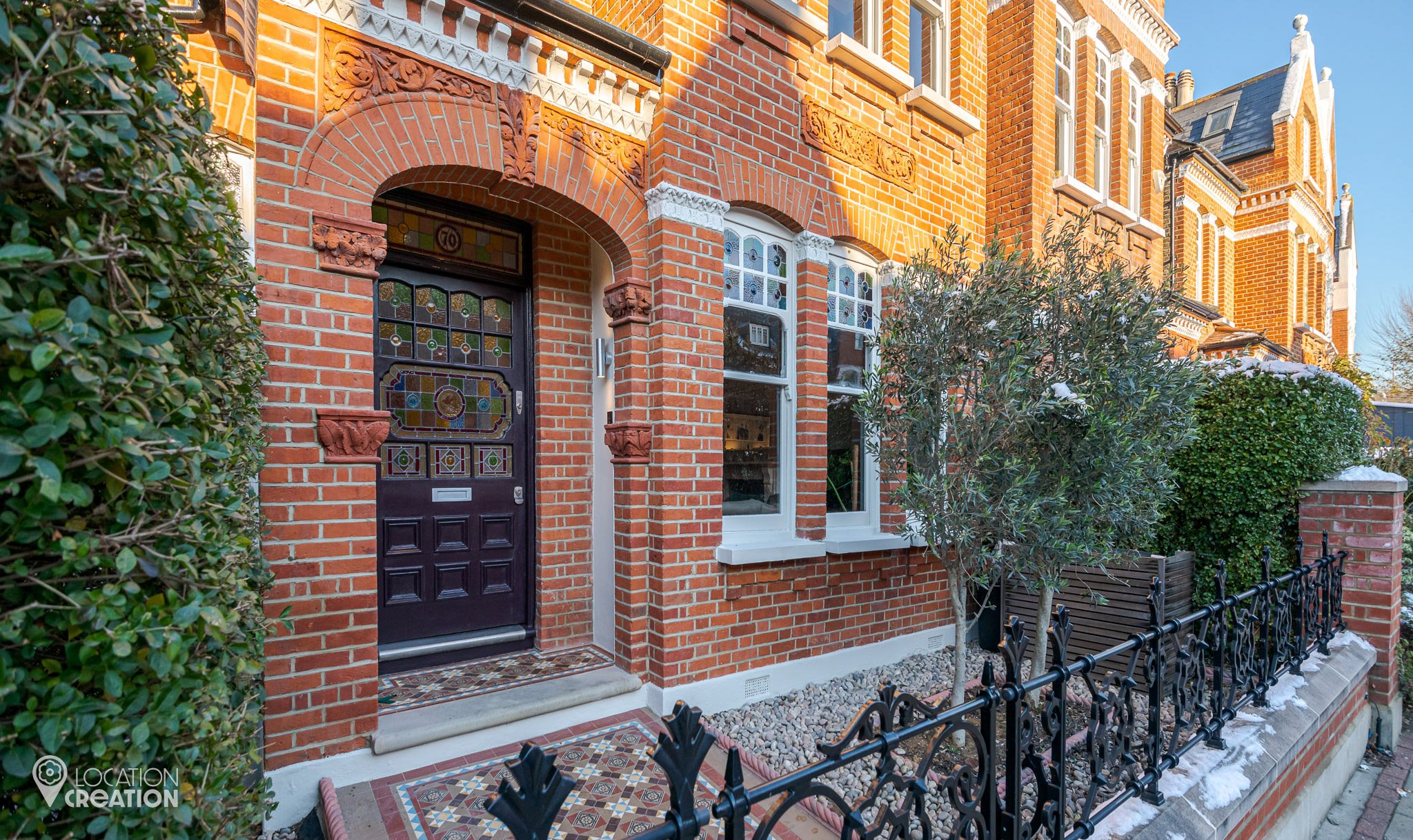 Location Creation Ritherdon Road Front Door