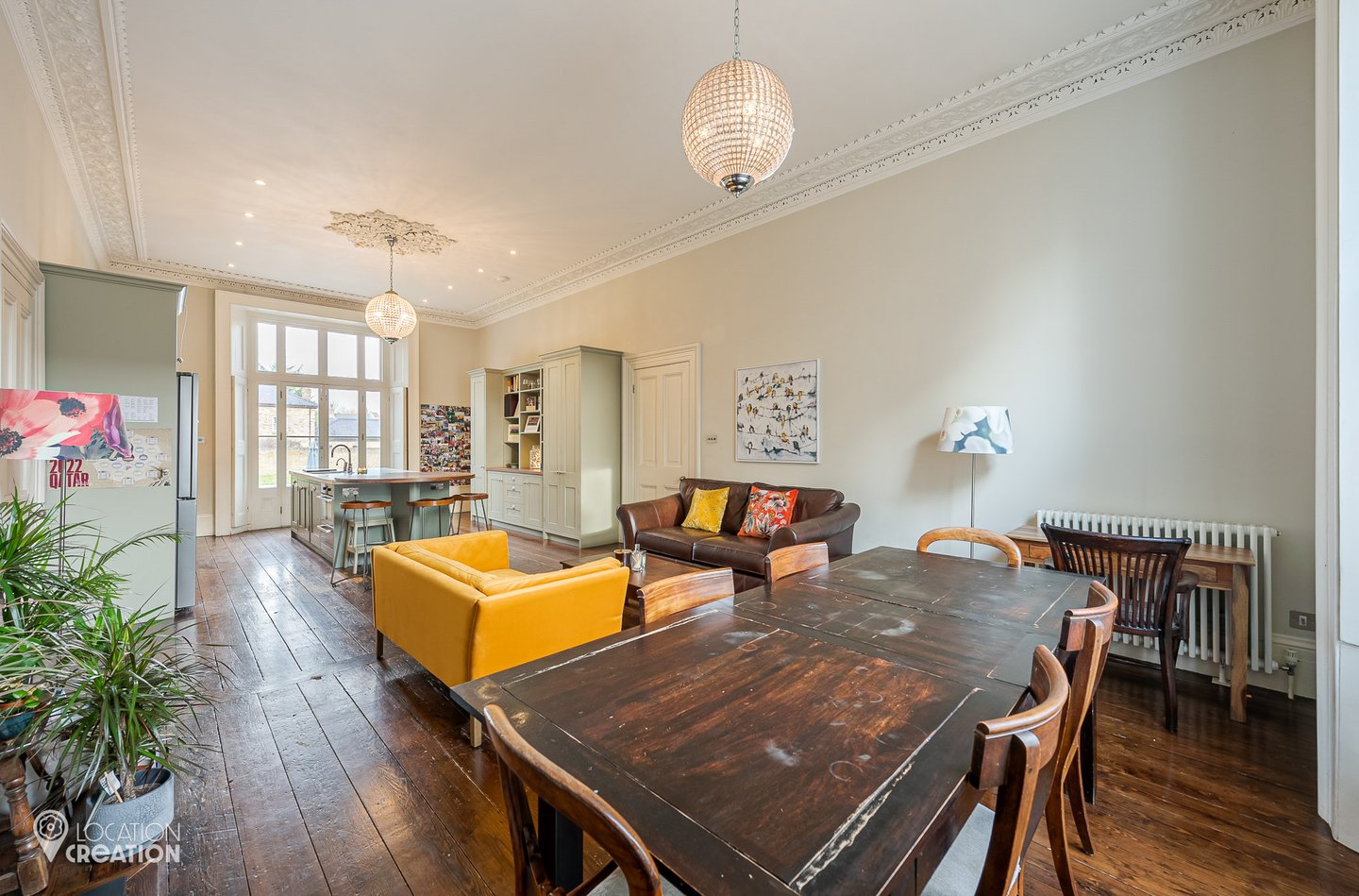 Location Creation West House Sitting Room