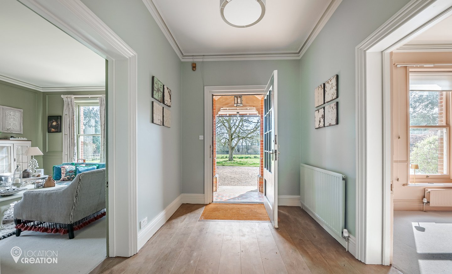 Location Creation Amberwood House Front Door