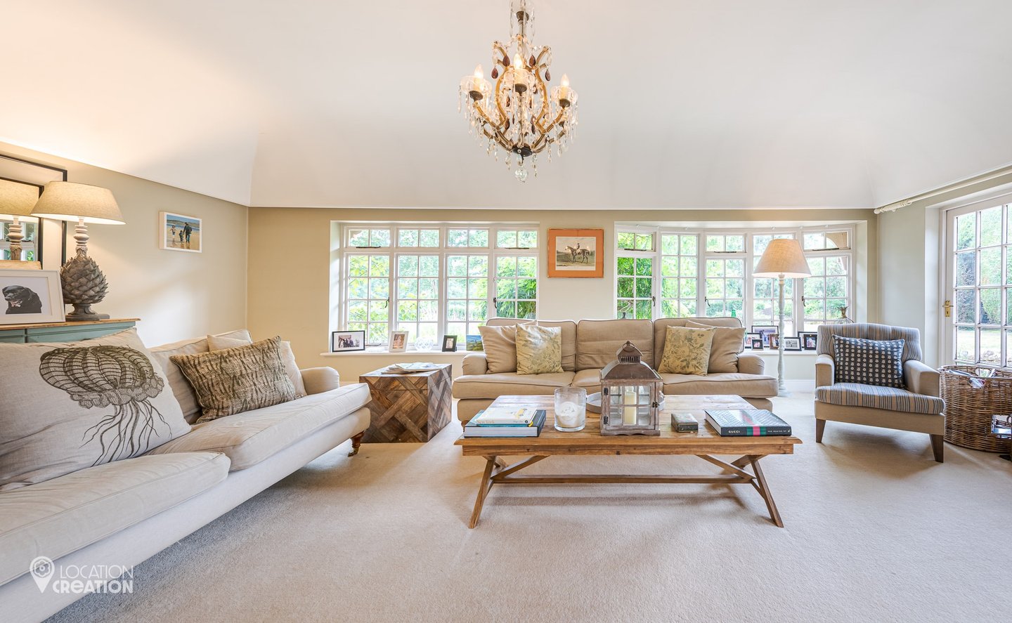 Location Creation Alfold House Sitting Room