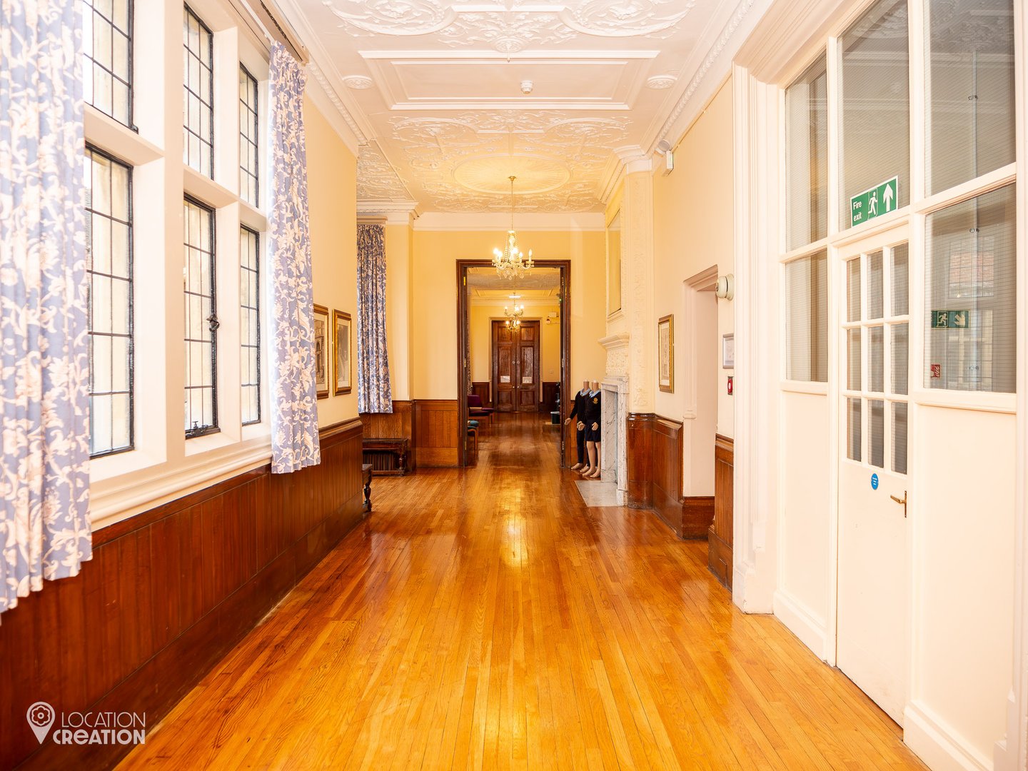 Location Creation St Edwards School Corridor