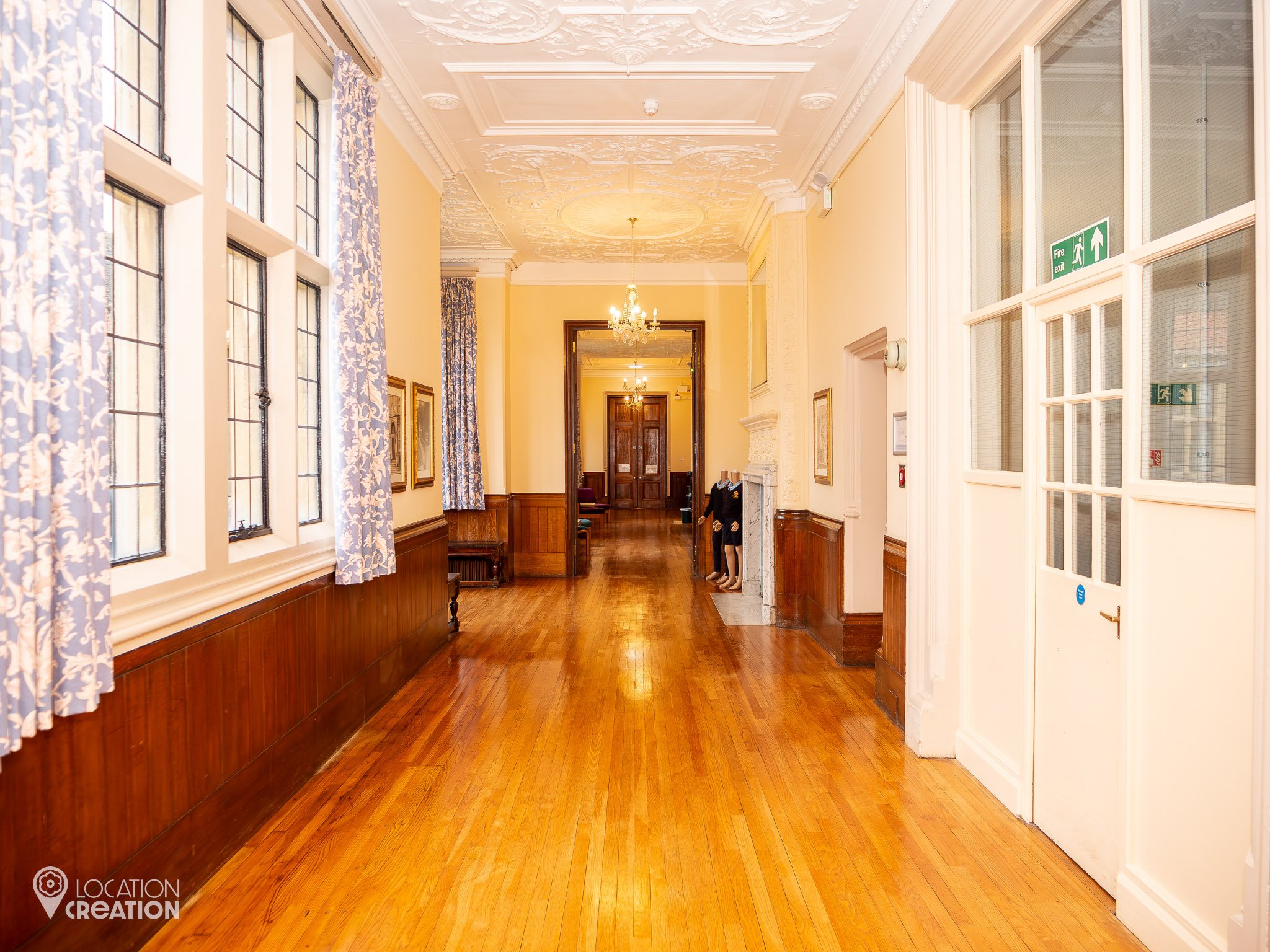 Location Creation St Edwards School Corridor