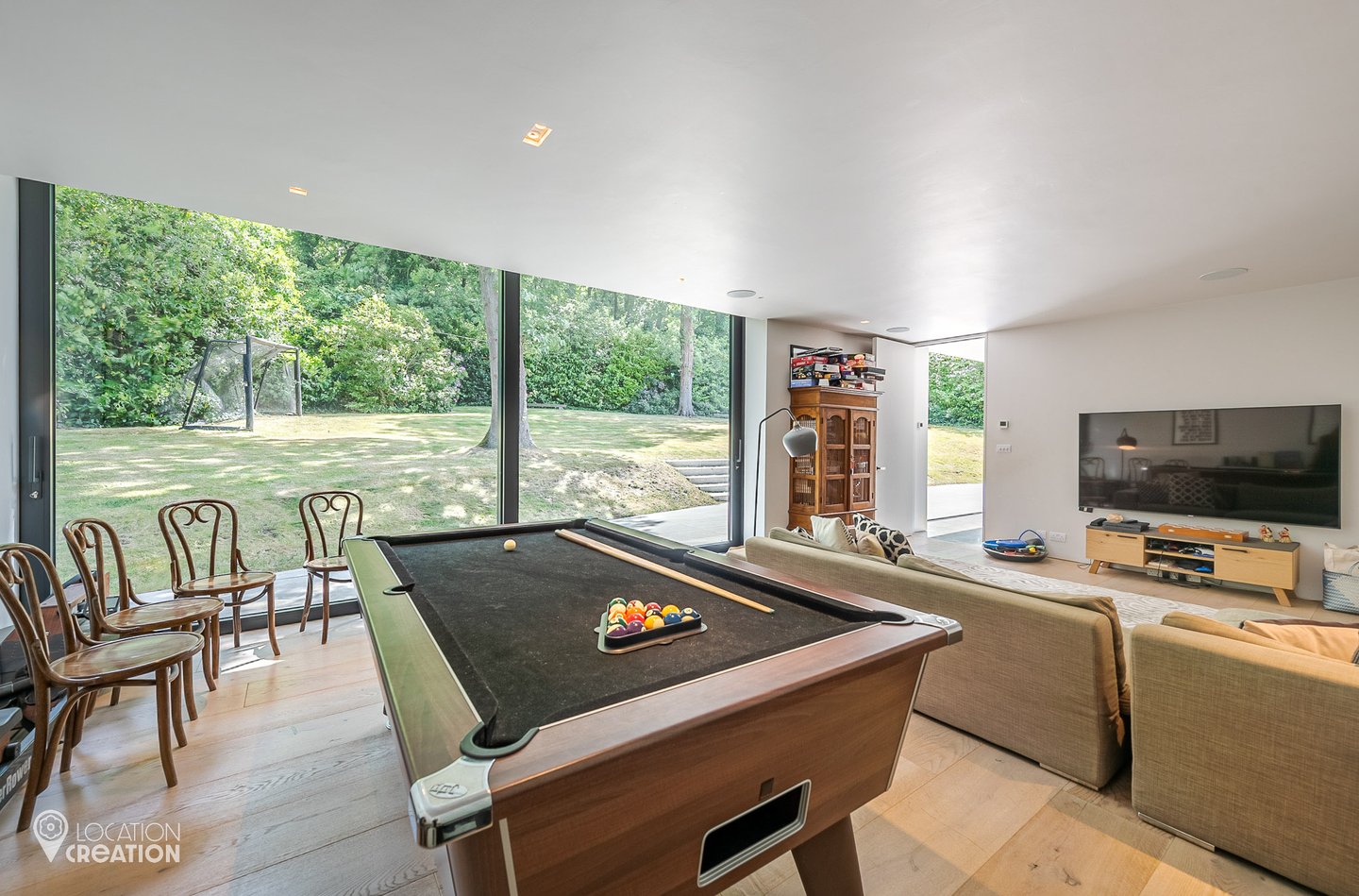 Location Creation Woodhall Pool Table