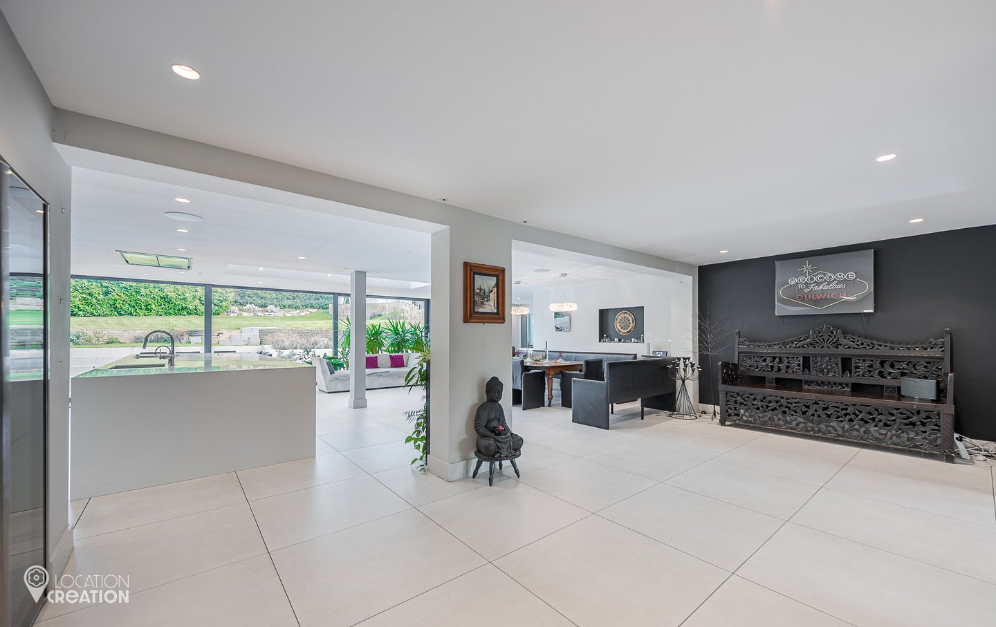 Location Creation College Road Open Plan