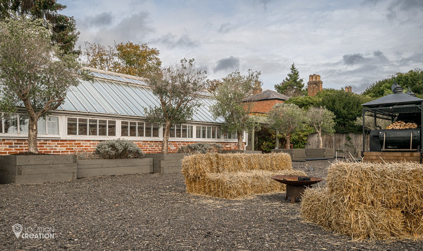 Location Creation The Walled Gardenstraw Bales