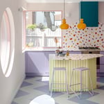 Location CreationPurple HouseOpen Kitchen