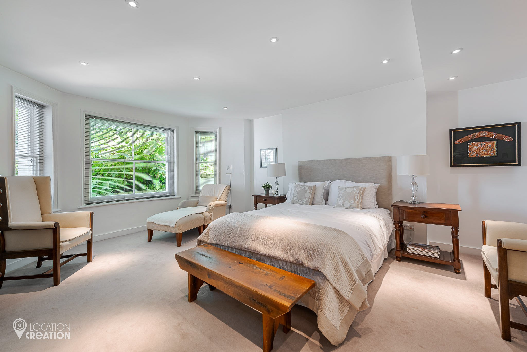 Location Creation Melrose House Master Bedroom