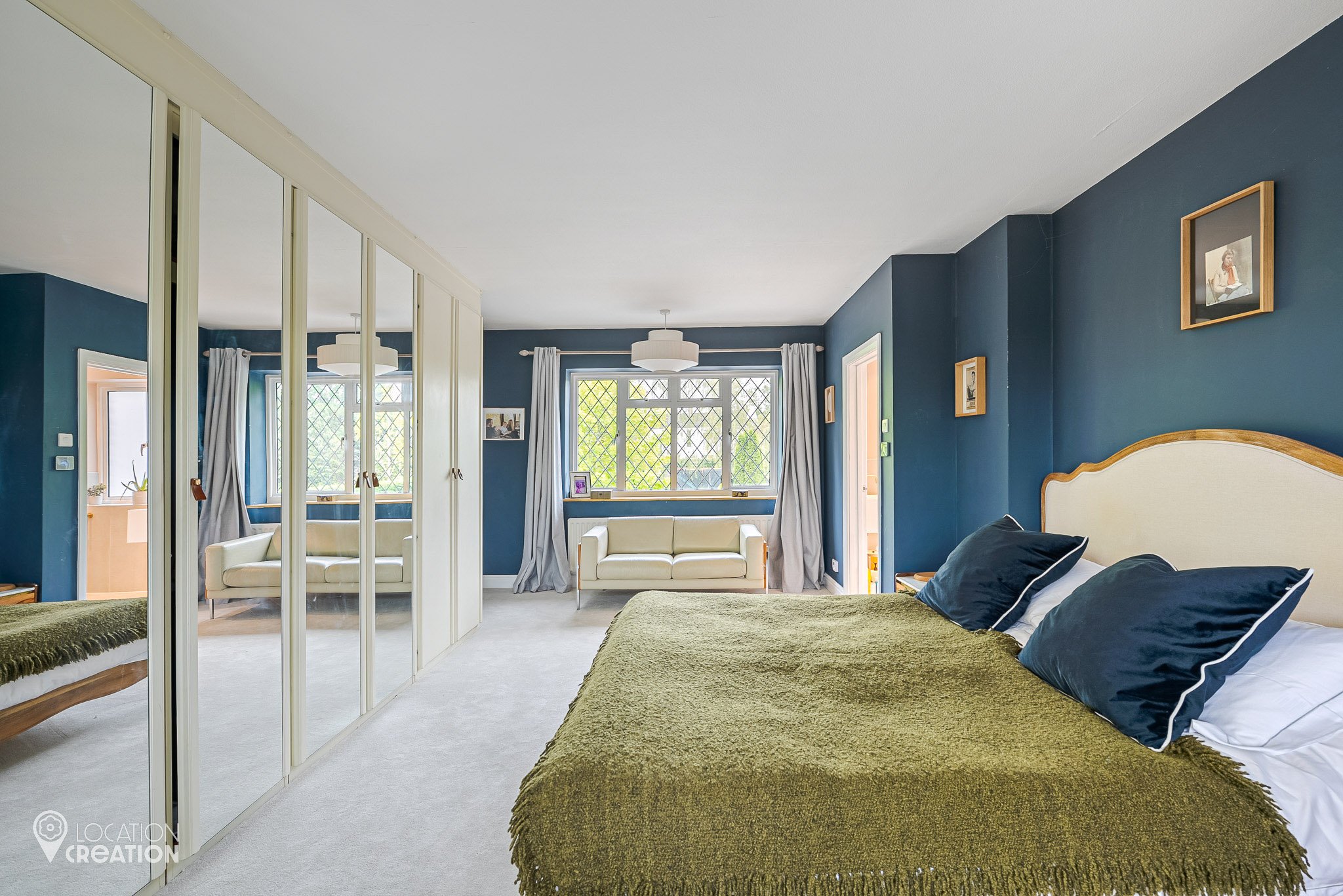 Location Creation Lawn House Bedroom