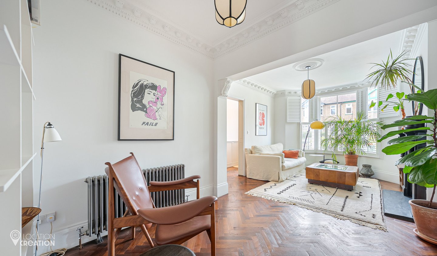 Location Creation Forest House Sitting Room