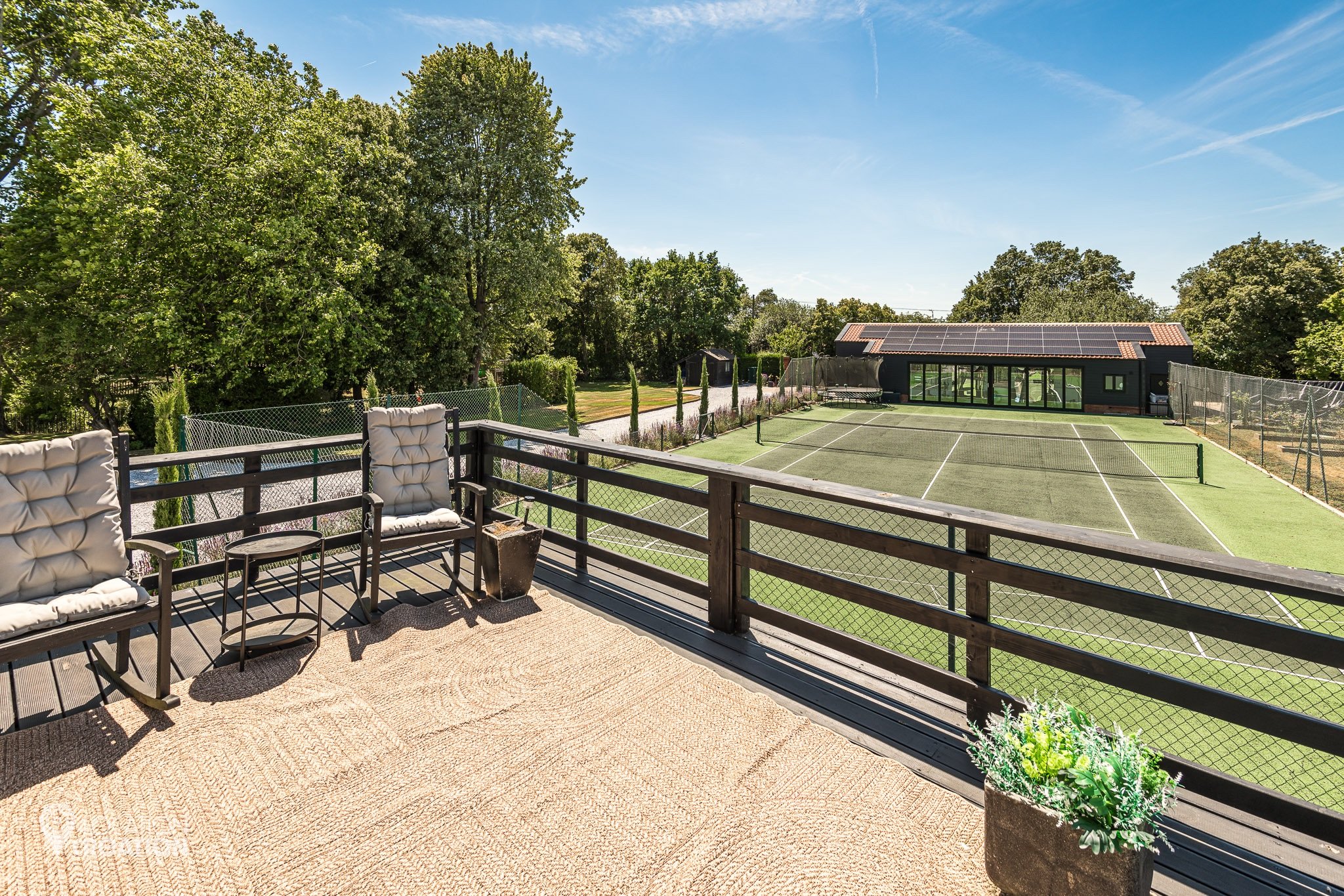 Location CreationBlack Barn CMtennis Court