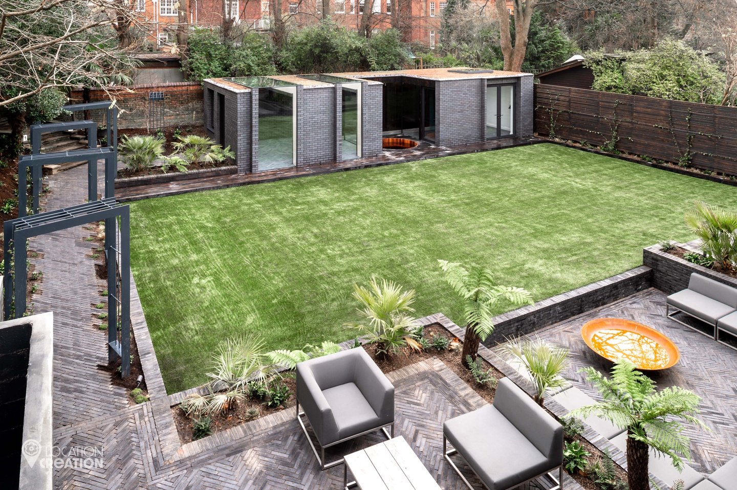 Location CreationBelsize House NWGarden