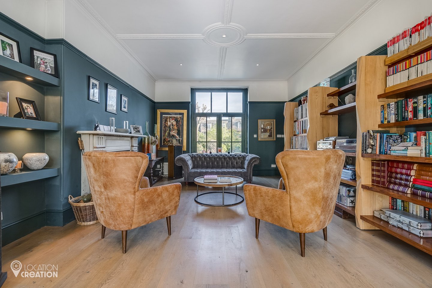 Location Creation Telford Park Sitting Room