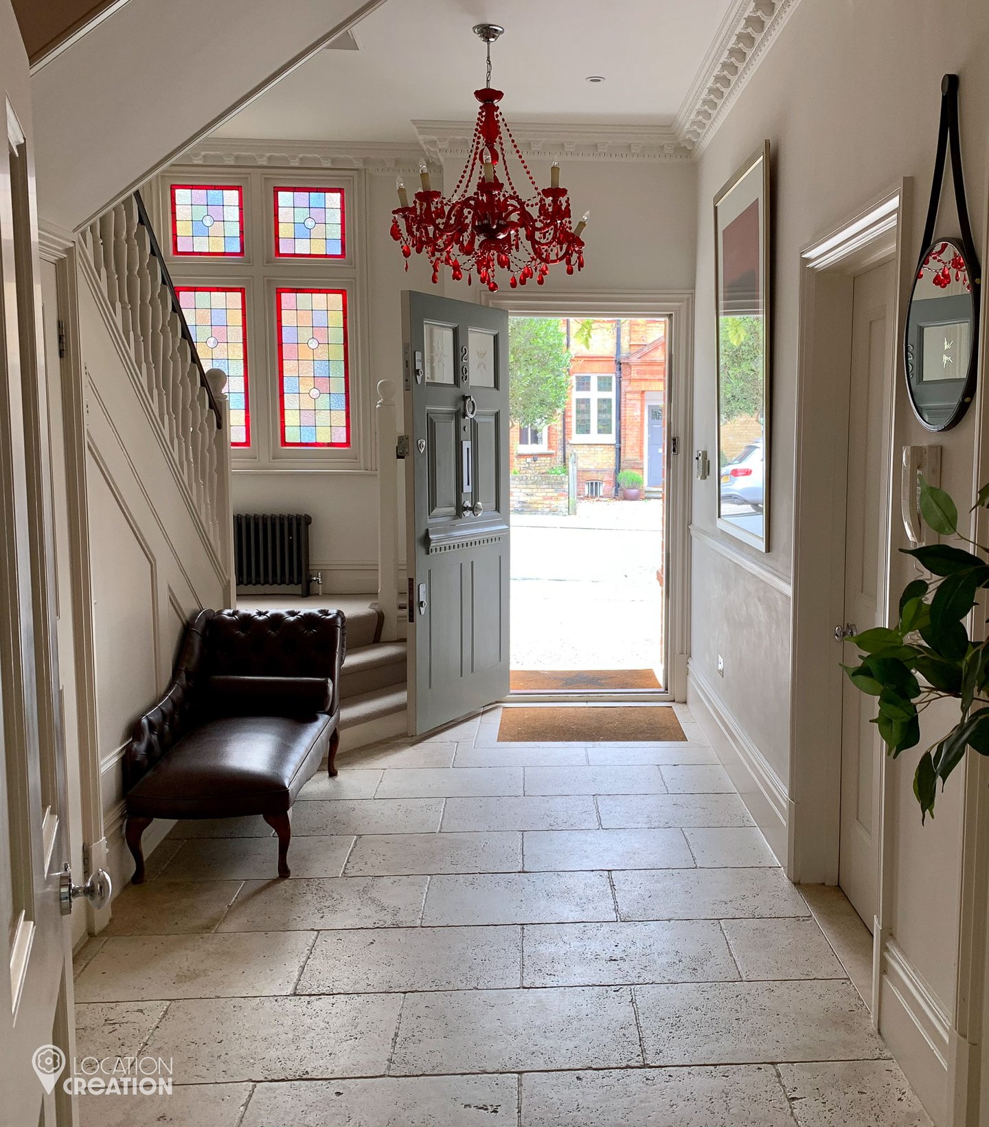 Location Creation Kirkstall House Entrance