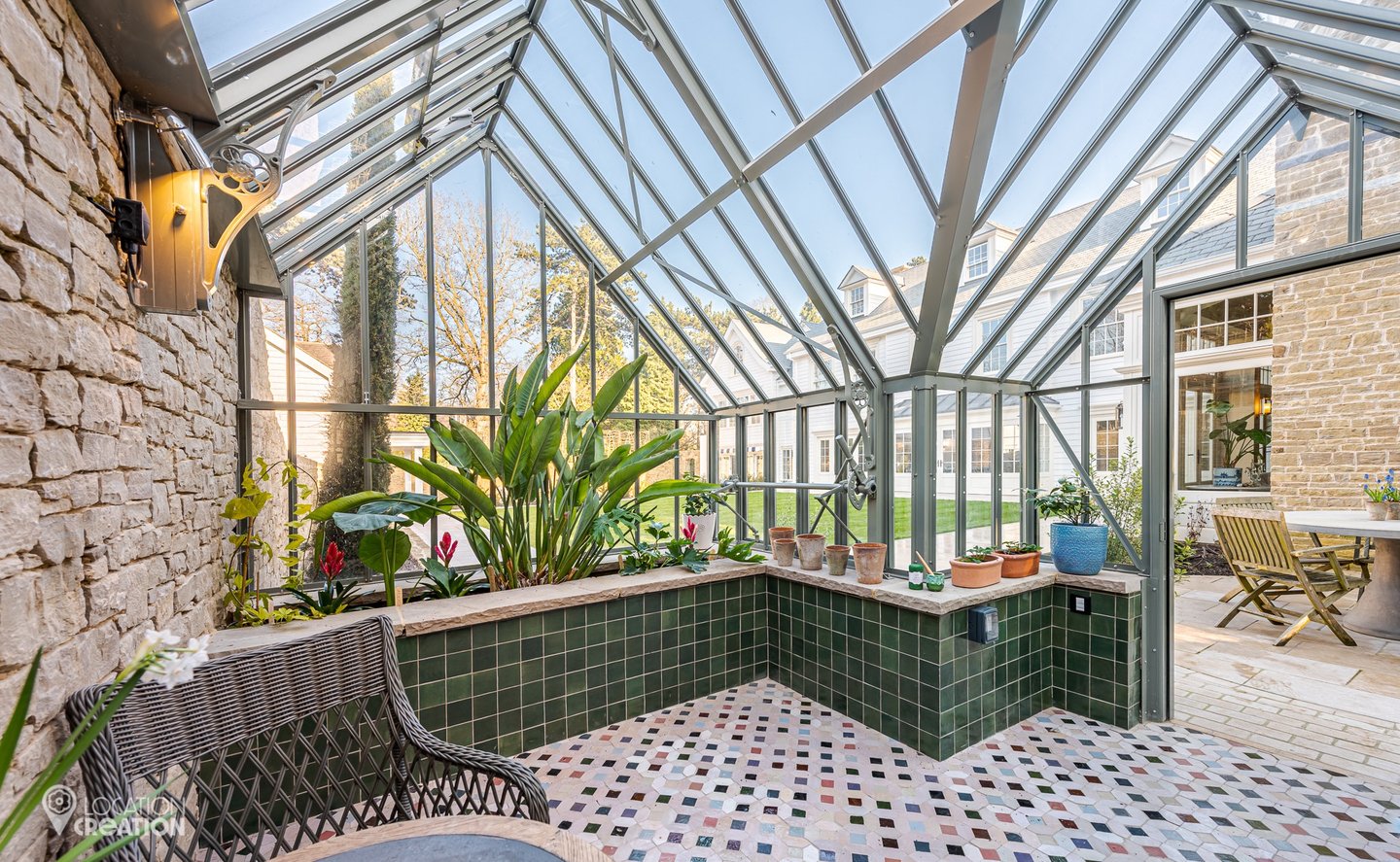 Location Creation The Hamptons Garden Glass House