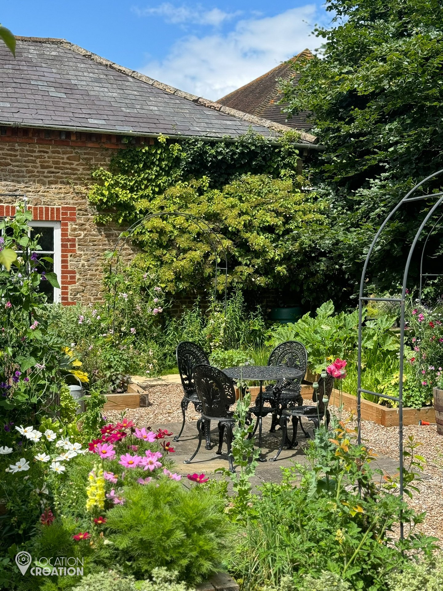 Location Creation The Coach House Herb Garden