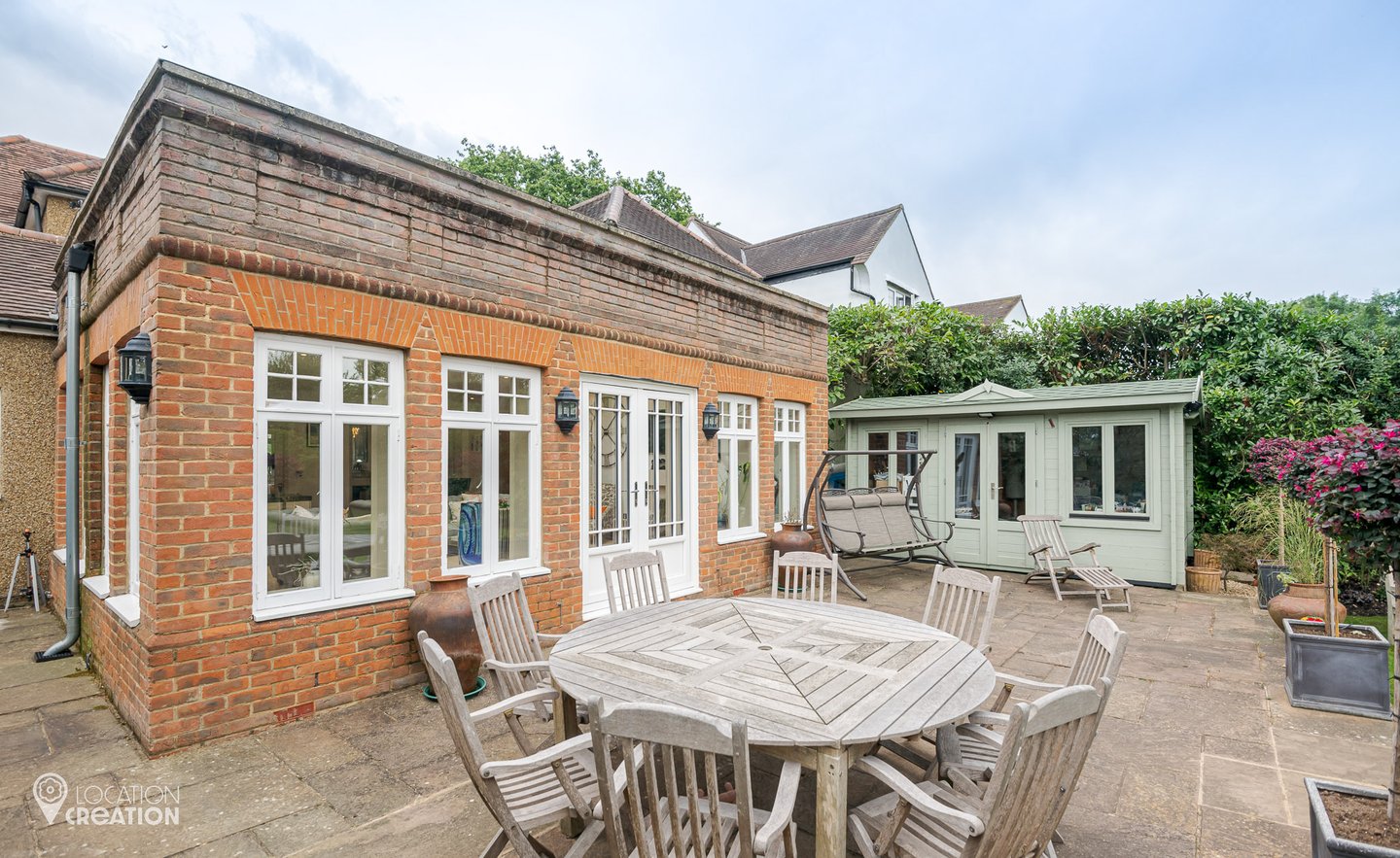 Location Creation Barnet House Outdoor Dining