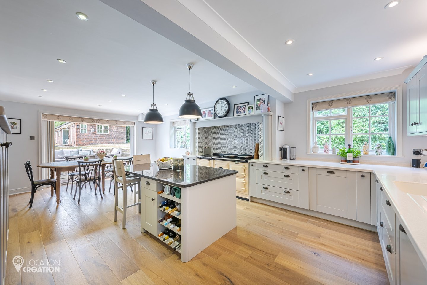 Location Creation Alfold House Kitchen And Dining