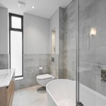 Location Creation Links Green Bathroom