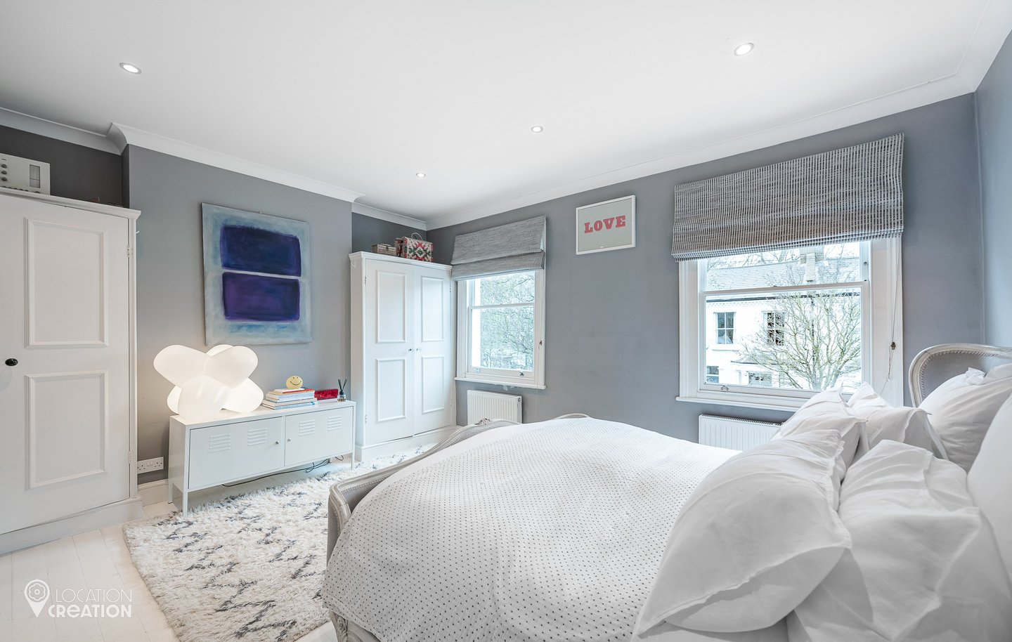 Location Creation Hugon House Master Bedroom