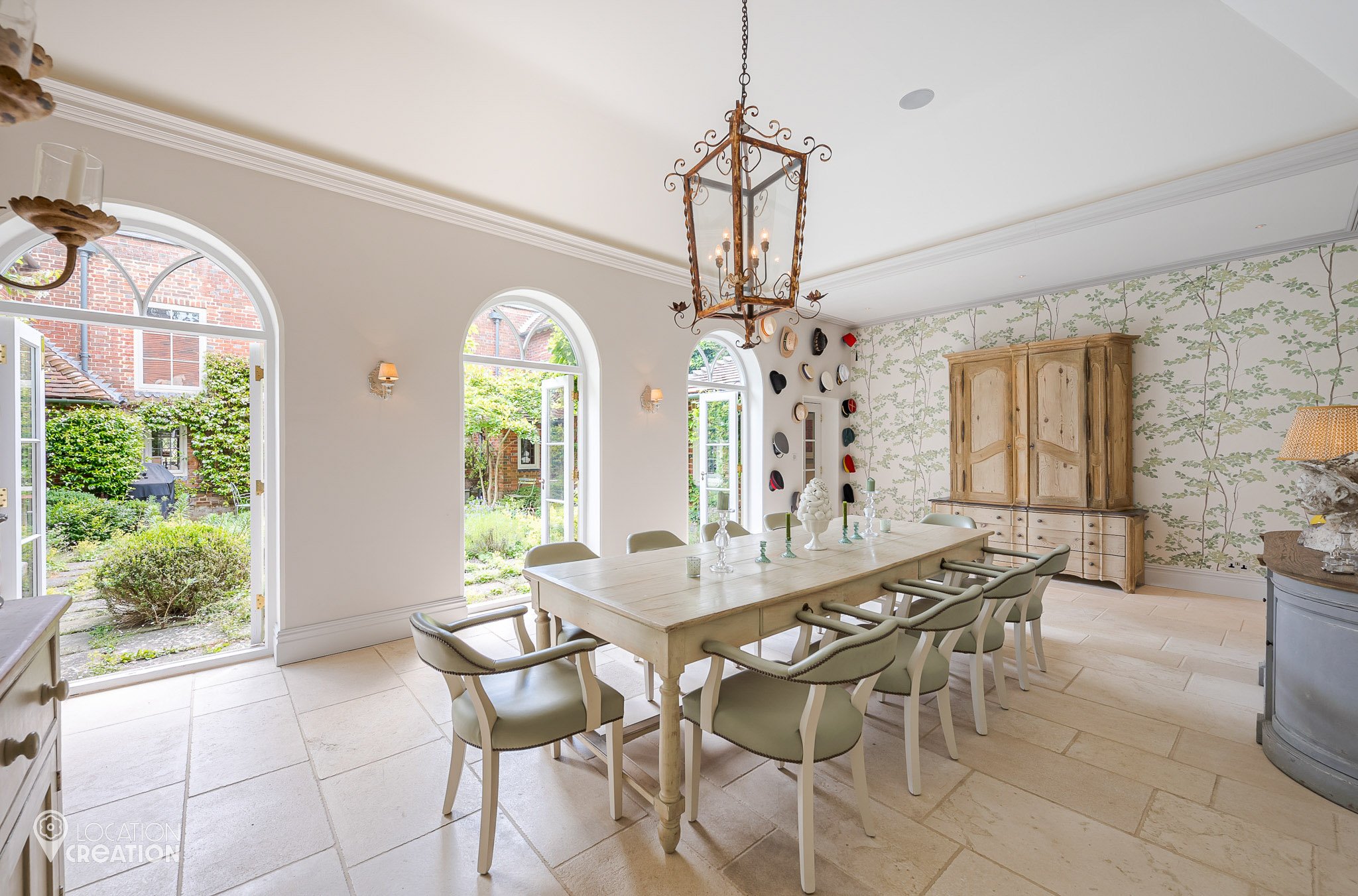 Location Creation Jacobean Manor Dining
