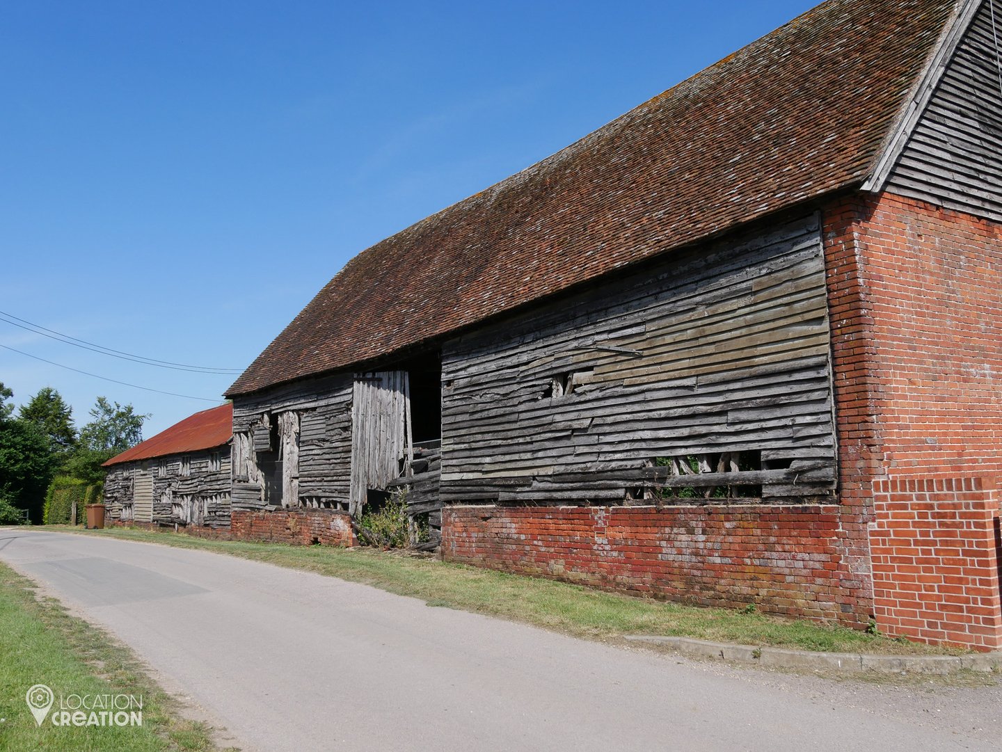 Location Creation Broadlands Estate Outside Barn