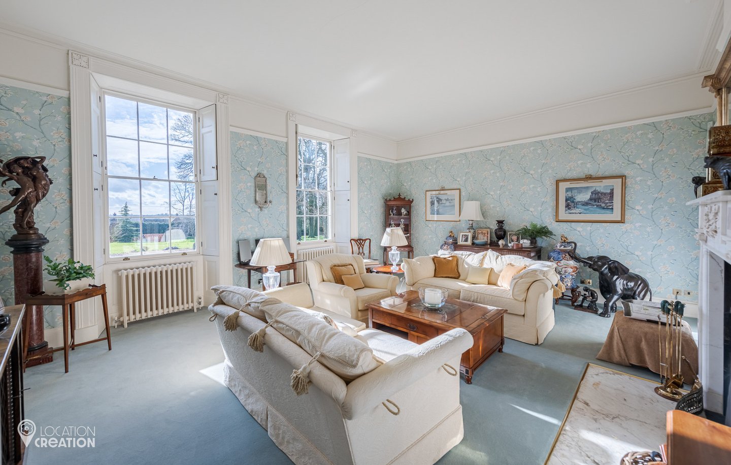 Location Creation Ravenstone Hall Sitting Room