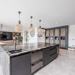 Location Creation Mountain Ash Kitchen Island