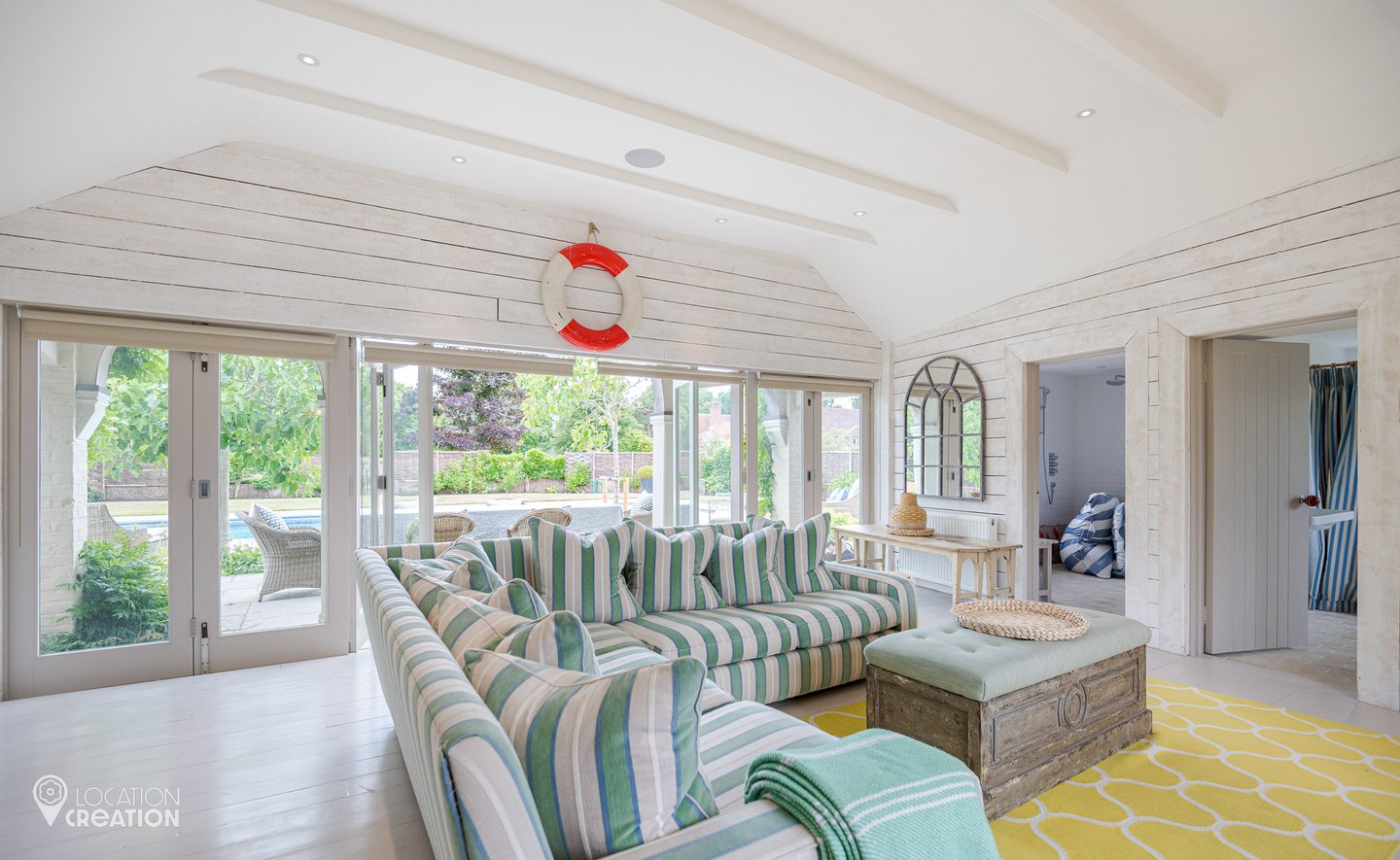 Location Creation Jacobean Manor Pool House