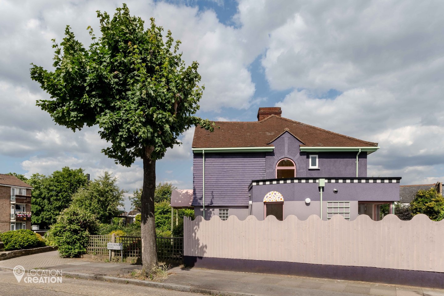 Location CreationPurple HouseExterior