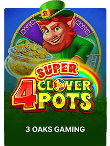4 Super Clover Pots